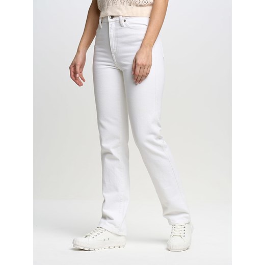 BIG STAR Dżinsy - Slim fit - w kolorze białym ze sklepu Limango Polska w kategorii Jeansy damskie - zdjęcie 179822502