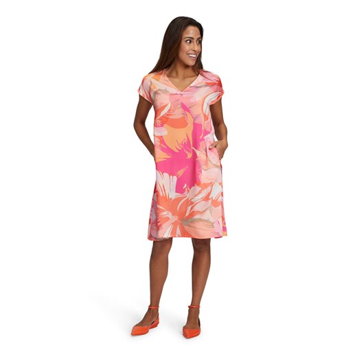 Sukienka Vera Mont casual z krótkim rękawem midi 