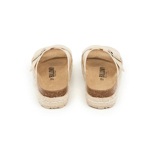 billowy Klapki w kolorze złotym Billowy 40 okazyjna cena Limango Polska