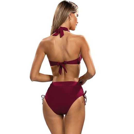 Góra od stroju kąpielowego L3175/5/B, Kolor bordowy, Rozmiar 75F, Lorin ze sklepu Intymna w kategorii Stroje kąpielowe - zdjęcie 179825222