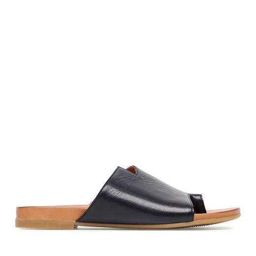 Klapki Piazza 900000 Czarny Piazza 37 promocyjna cena eobuwie.pl