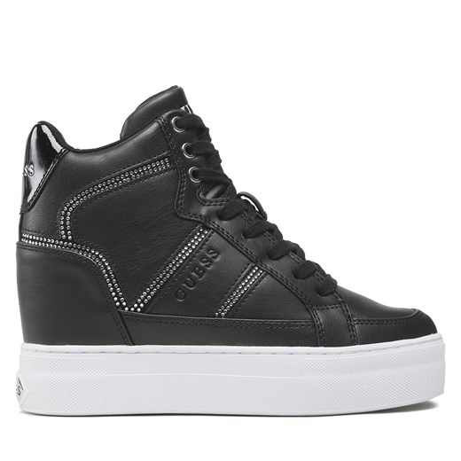Sneakersy Guess Giala FL5ALA ELE12 Czarny Guess 41 okazja eobuwie.pl