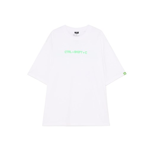 Cropp - Biała koszulka z The Sims - biały ze sklepu Cropp w kategorii T-shirty męskie - zdjęcie 179828273