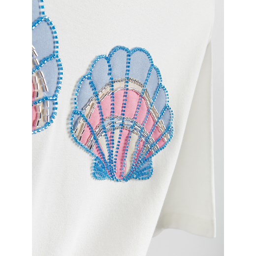 Reserved bluzka damska z krótkim rękawem 