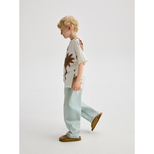 Reserved - Jeansy baggy - niebieski Reserved 140 (9 lat) Reserved