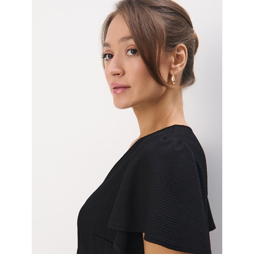 Sukienka Mohito kopertowa z krótkim rękawem 