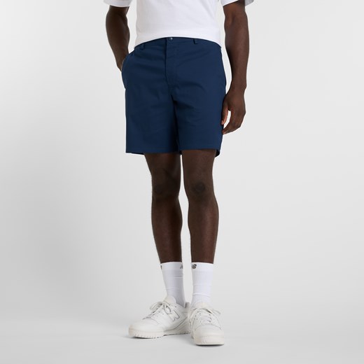 Spodenki męskie New Balance MS51583NNY – granatowe ze sklepu New Balance Poland w kategorii Spodenki męskie - zdjęcie 179836284