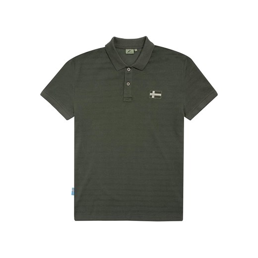 Westfjord Koszulka polo &quot;Skogar&quot; w kolorze khaki ze sklepu Limango Polska w kategorii T-shirty męskie - zdjęcie 179836651