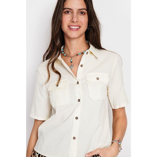 William de Faye Koszula w kolorze kremowym William De Faye 40 okazja Limango Polska