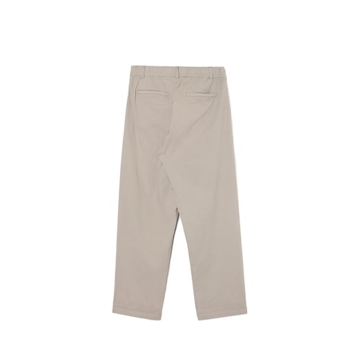 Cropp - Beżowe spodnie loose fit - beżowy Cropp 34 Cropp