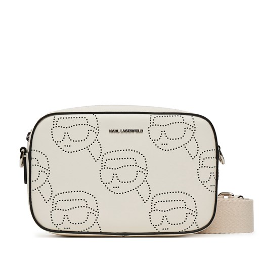 Listonoszka Karl Lagerfeld matowa młodzieżowa średniej wielkości 