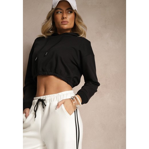 Czarna Bluza Pyrhano ze sklepu renee.pl w kategorii Bluzy damskie - zdjęcie 179841594