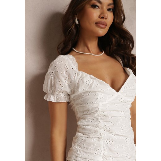 Biała Sukienka Mellehe Renee M okazja renee.pl