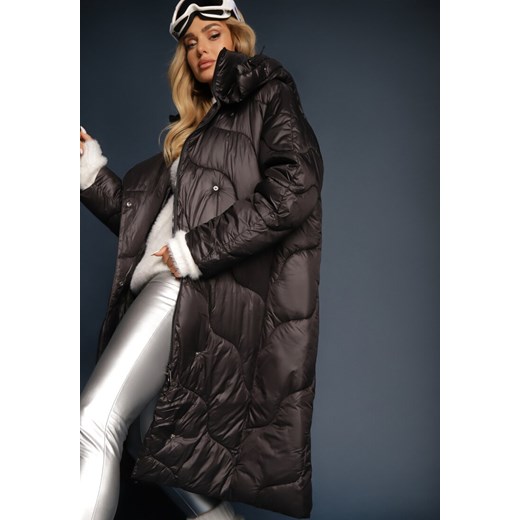 Czarna Kurtka Pikowana Zechia Renee M promocyjna cena renee.pl
