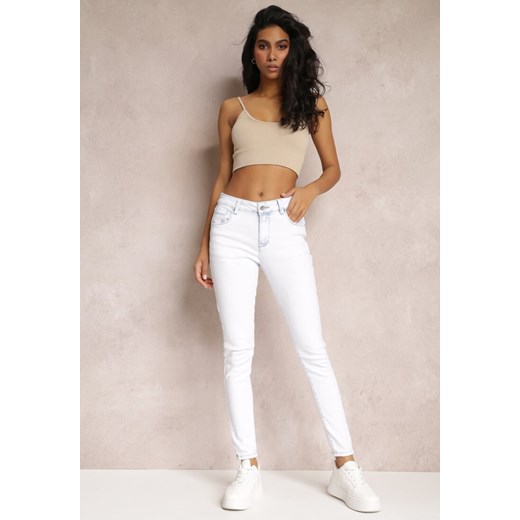 Jasnoniebieskie Jeansy Skinny Raianna ze sklepu renee.pl w kategorii Jeansy damskie - zdjęcie 179855192