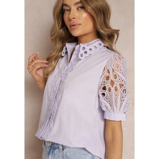 Koszula damska Renee z kołnierzykiem 