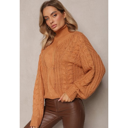 Sweter damski Renee z okrągłym dekoltem