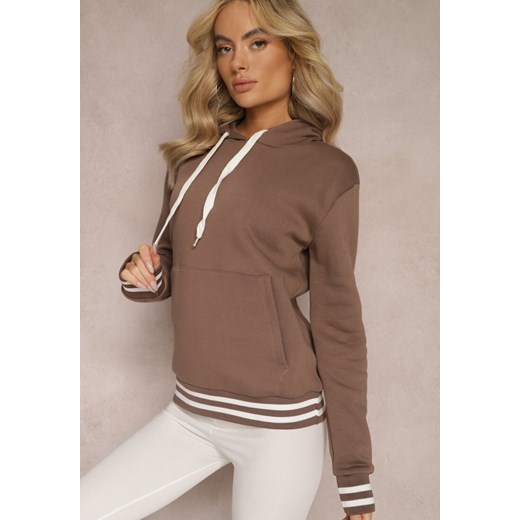 Brązowa bluza damska Renee jesienna 