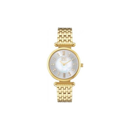 Zegarek damski Cerruti 1881 - CRM112SG28MG - GWARANCJA ORYGINALNOŚCI - DOSTAWA DHL + GRAWER GRATIS - RATY 0% swiss bezowy klasyczny
