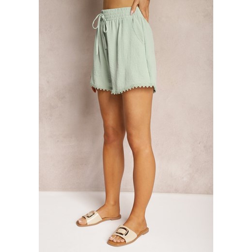 Szorty Renee zielone casual 