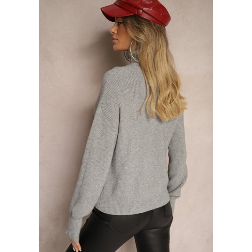 Sweter damski Renee elegancki z wiskozy 