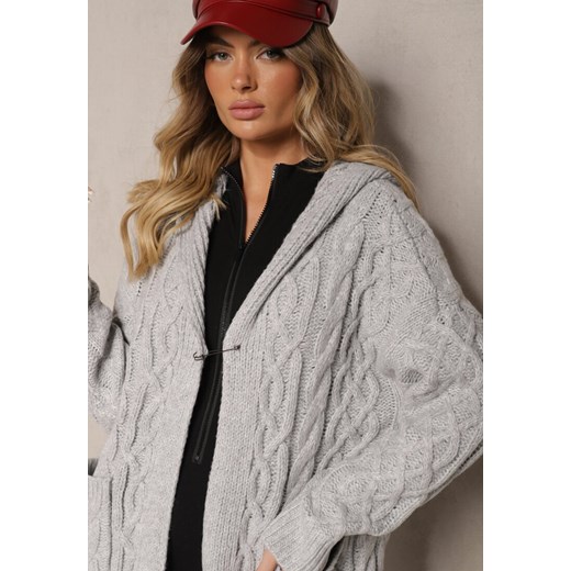 Sweter damski Renee z dekoltem w serek 