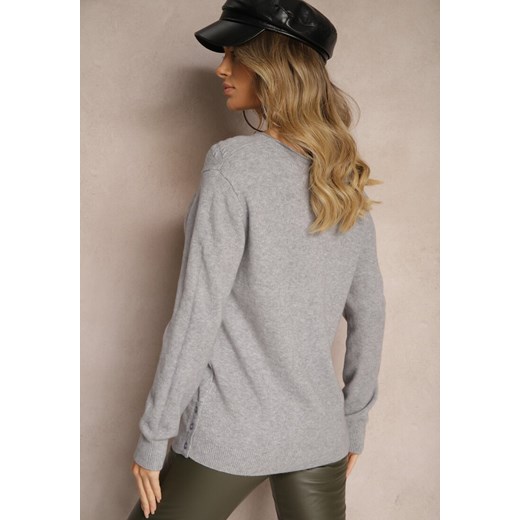 Sweter damski Renee szary 