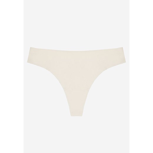 Białe Majtki o Kroju Stringów Bezszwowe Keliola Renee L/XL wyprzedaż renee.pl
