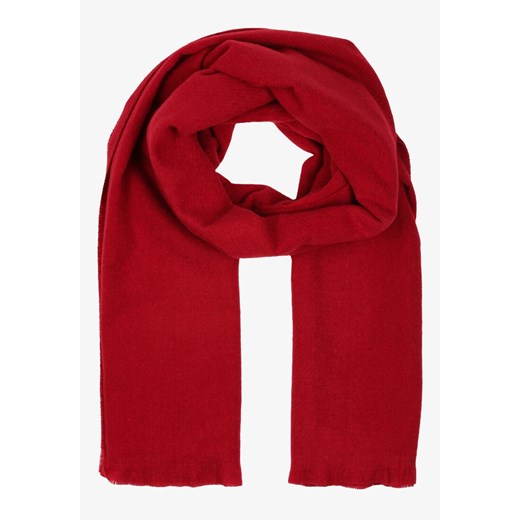 Bordowy Casualowy Szalik z Wełną i Wiskozą Batisha Renee ONE SIZE okazja renee.pl