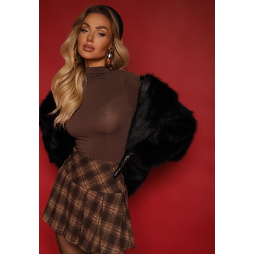 Sweter damski Renee z golfem bawełniany 