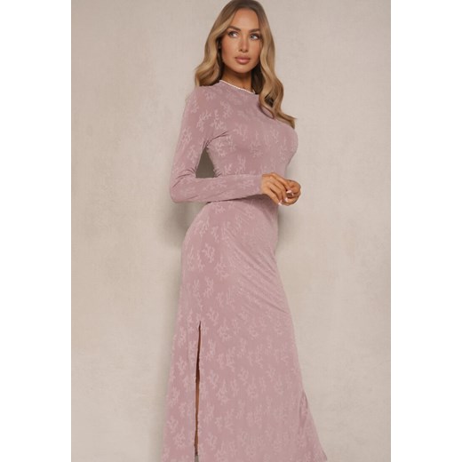 Sukienka Renee elegancka z wiskozy dopasowana 