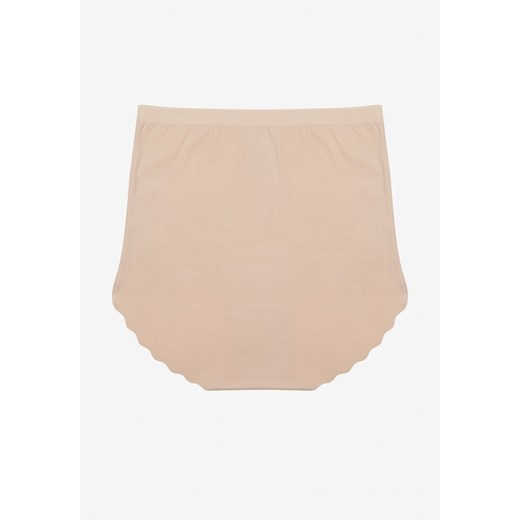 Beżowa Bezszwowa Bielizna modelująca Majtki High Waist Falawena Renee 4XL okazyjna cena renee.pl