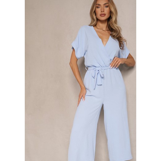 Kombinezon damski niebieski Renee casual 