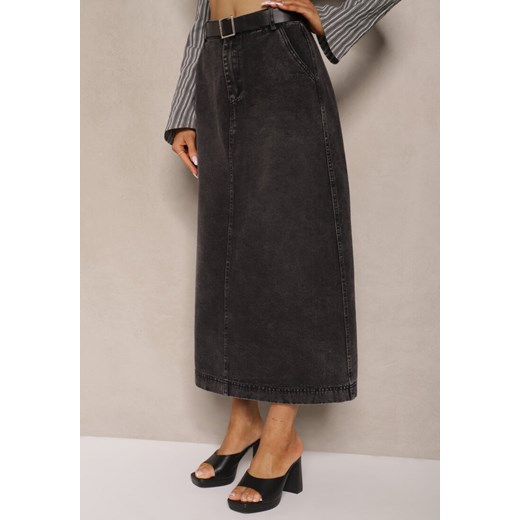 Spódnica Renee midi czarna 