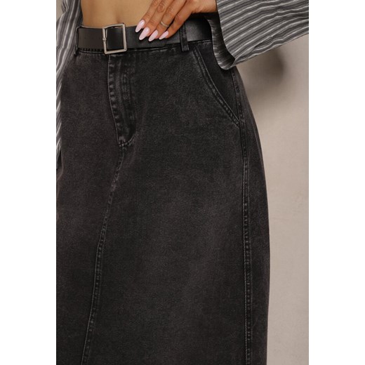 Renee spódnica z jeansu midi 