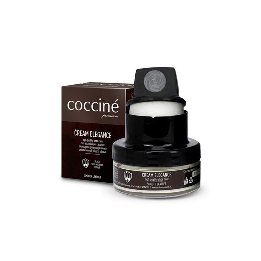 Jasnoszary Krem Pielęgnująco-Nabłyszczający do Obuwia Skórzanego z Gąbeczką 50 ml ze sklepu born2be.pl w kategorii Kremy do twarzy - zdjęcie 179989071