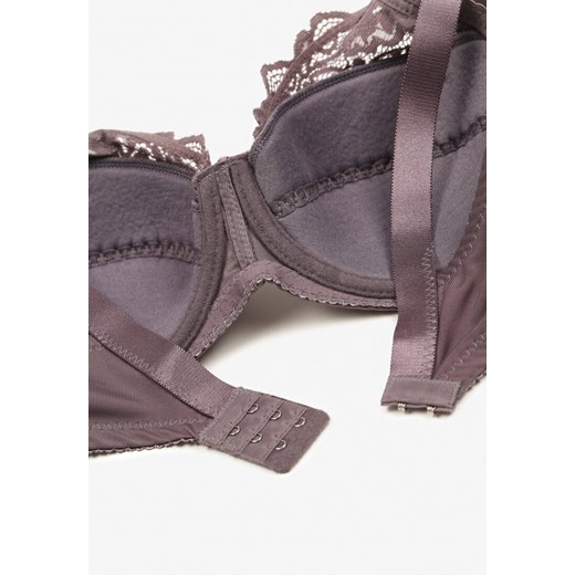 Szary Biustonosz Typu Full Cup z Regulowanymi Ramiączkami Vikiisian 95D okazyjna cena born2be.pl