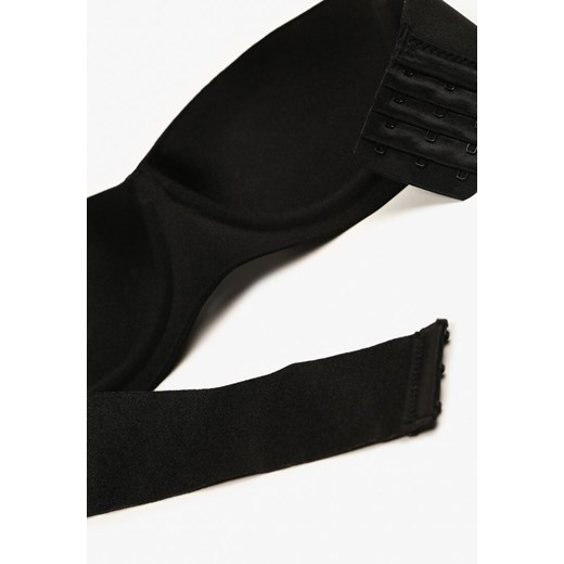 Biustonosz Born2be czarny z koronką 