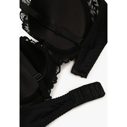 Czarny Koronkowy Biustonosz Tonavia 80B okazyjna cena born2be.pl