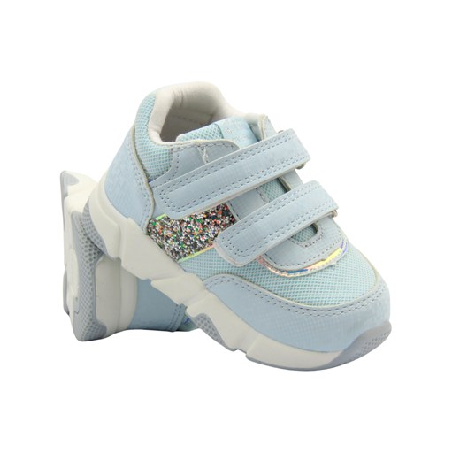 Adidasy dziecięce - American Club XD 45/22, jasnoniebieskie ze sklepu ulubioneobuwie w kategorii Buty sportowe dziecięce - zdjęcie 180167544