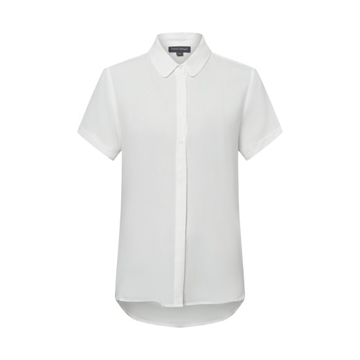 Franco Callegari Bluzka damska - Samantha Kobiety wiskoza écru jednolity ze sklepu vangraaf w kategorii Bluzki damskie - zdjęcie 180171032