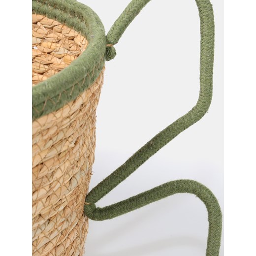 Sinsay - Kosz do przechowywania z uchwytami - beżowy Sinsay One Size Sinsay