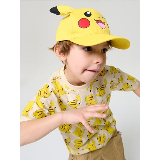 Sinsay - Czapka z daszkiem Pokémon - żółty ze sklepu Sinsay w kategorii Czapki dziecięce - zdjęcie 180171472