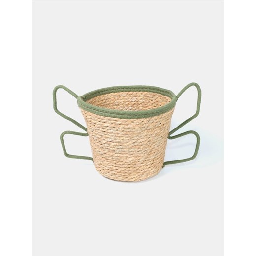 Sinsay - Kosz do przechowywania z uchwytami - beżowy Sinsay One Size Sinsay