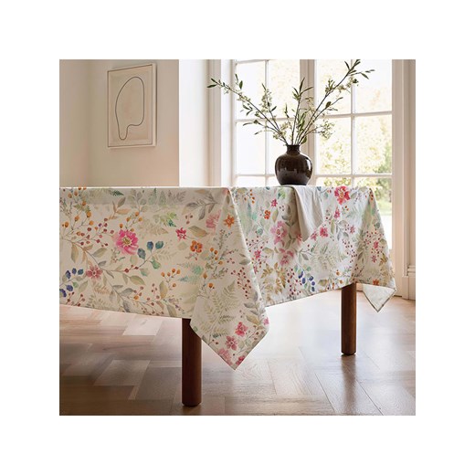 Mint Rugs Obrus &quot;Floral Lili&quot; w kolorze biało-jasnoróżowym ze sklepu Limango Polska w kategorii Obrusy i bieżniki - zdjęcie 180173164