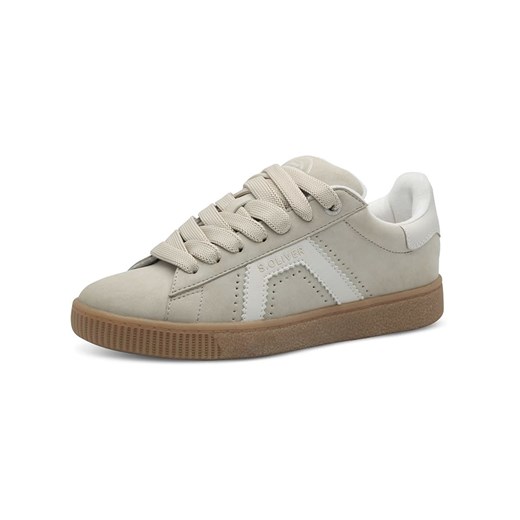 s.Oliver Sneakersy w kolorze beżowo-białym ze sklepu Limango Polska w kategorii Buty sportowe damskie - zdjęcie 180173690