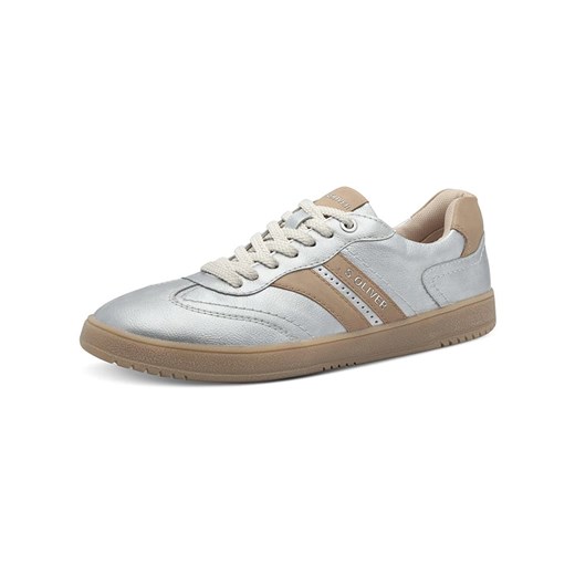s.Oliver Sneakersy w kolorze szaro-jasnobrązowym ze sklepu Limango Polska w kategorii Buty sportowe damskie - zdjęcie 180173702