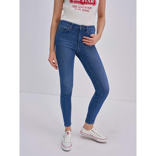 BIG STAR Dżinsy - Slim fit - w kolorze niebieskim ze sklepu Limango Polska w kategorii Jeansy damskie - zdjęcie 180174024