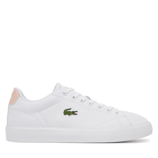 Buty sportowe damskie Lacoste sneakersy białe na wiosnę 