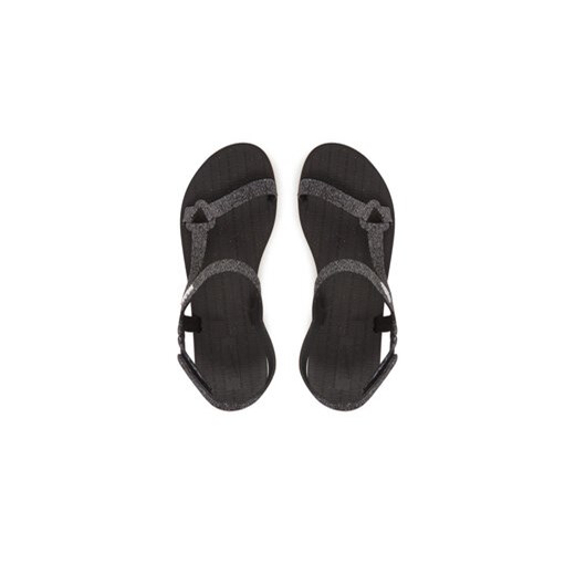 Sandały damskie czarne Melissa na lato casual